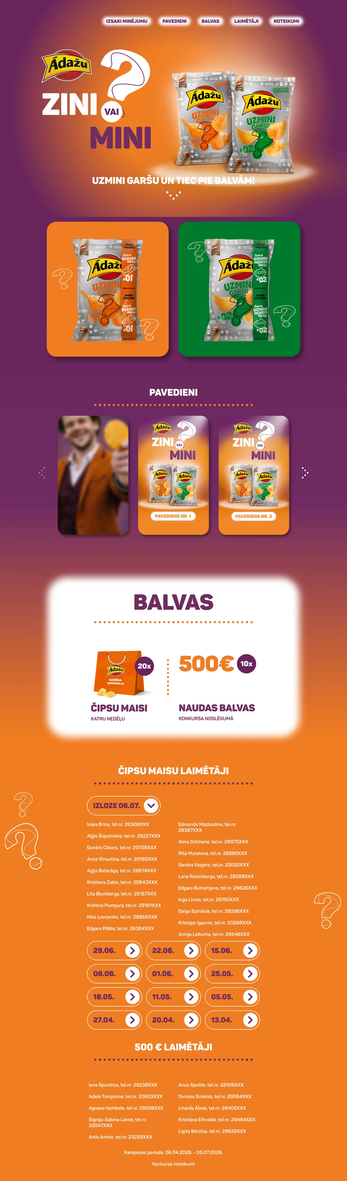 Ādažu Čipsi full page